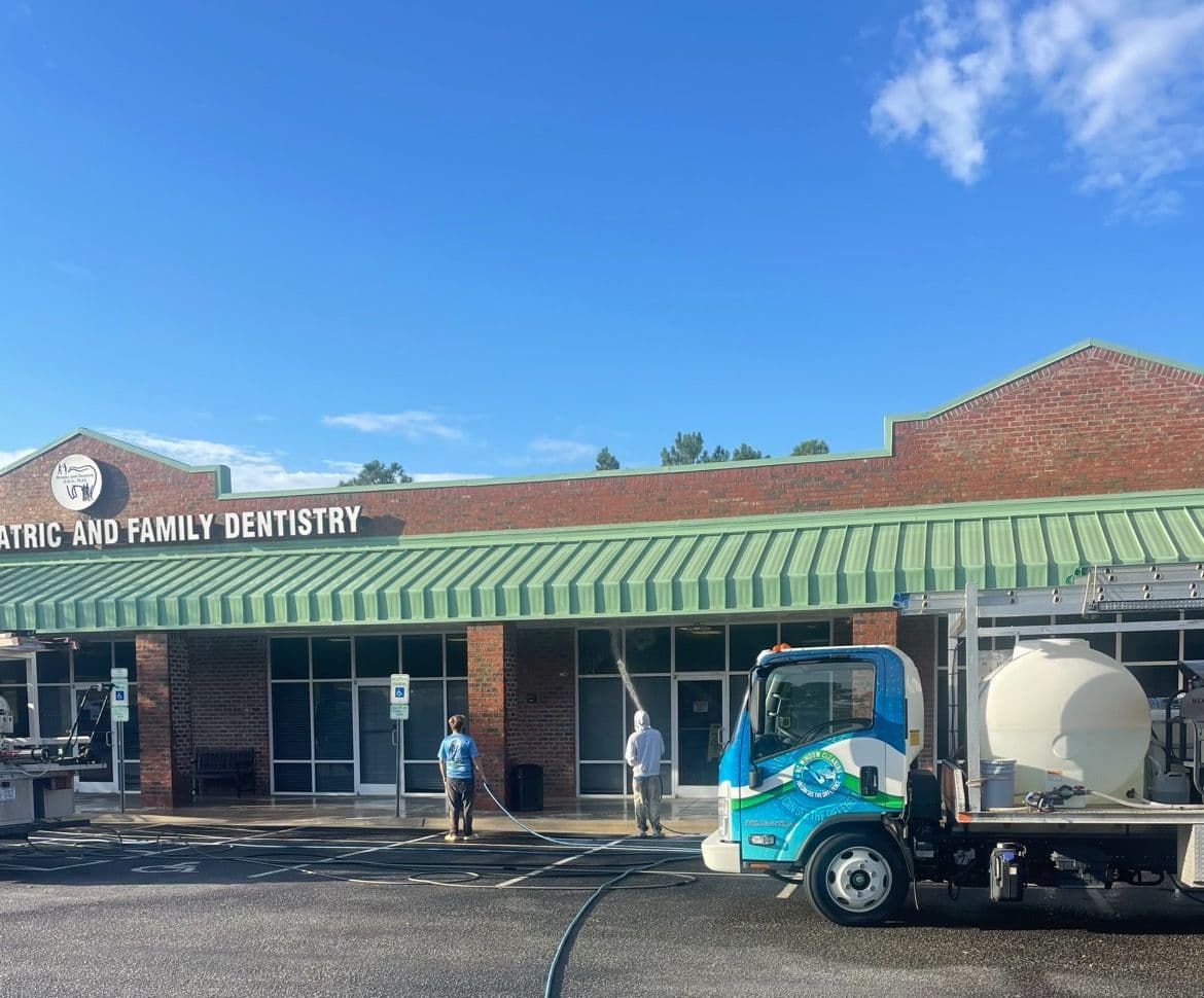 Pediatric and Family Dentistry Building Gets a Shine in Sanford image