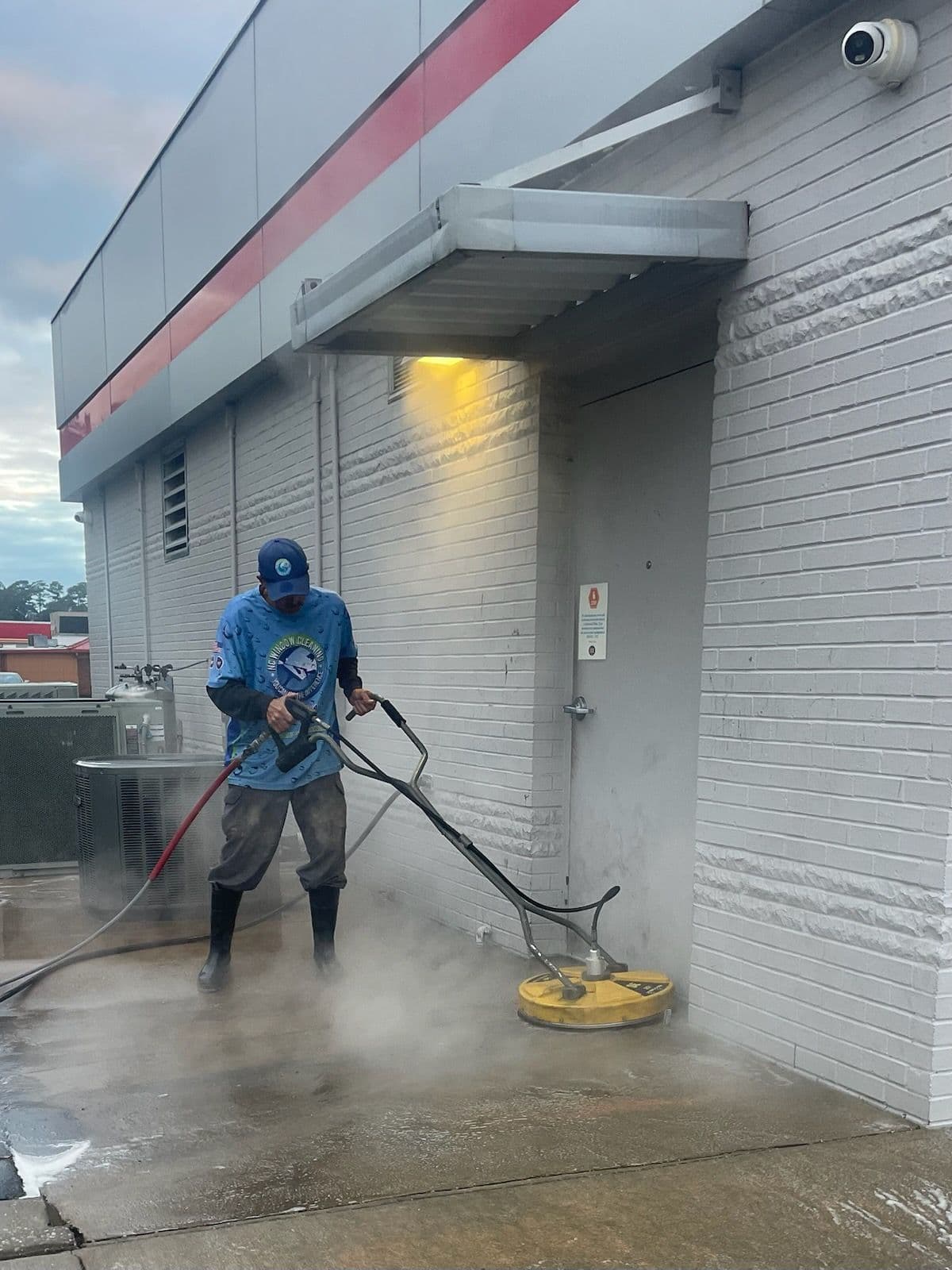 Spotless Sidewalks with Precision Pressure Washing image