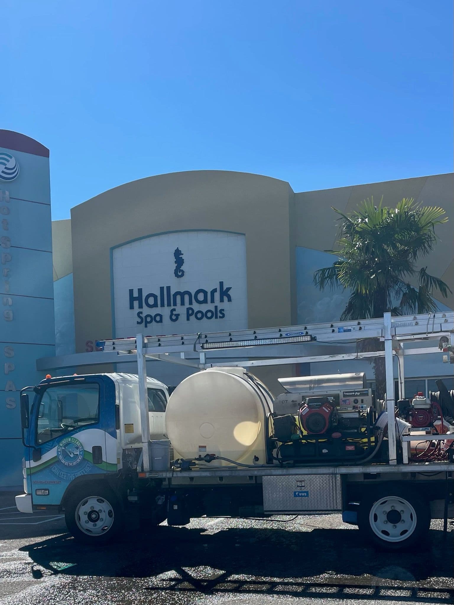Bringing Sparkle to Hallmark Spa & Pools in Fayetteville image