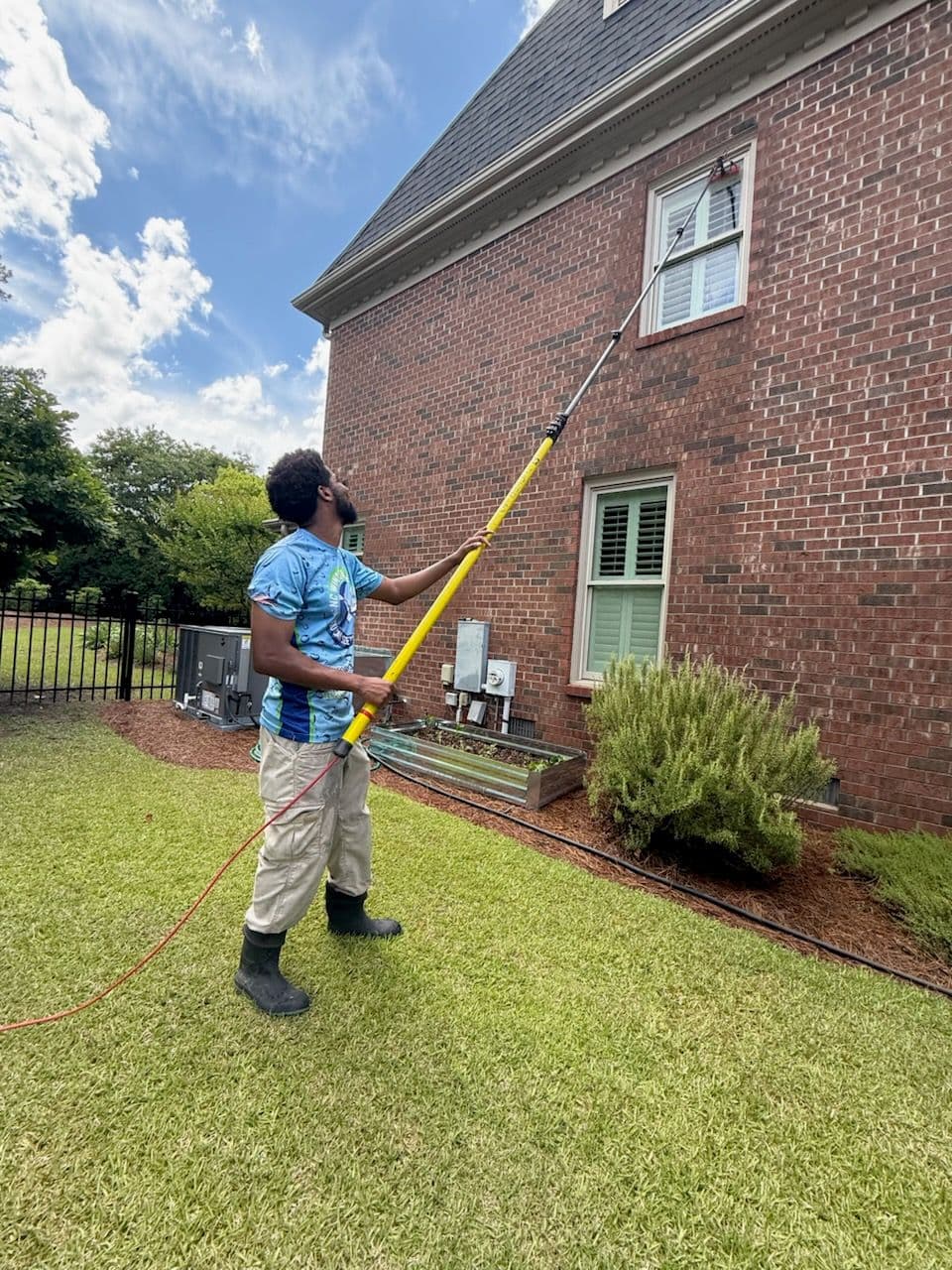 Project High Reach Window Cleaning in Fayetteville NC image