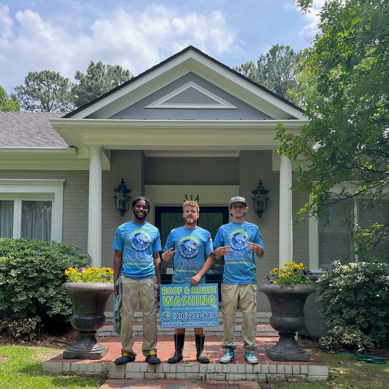 Project Transforming Homes with Expert Roof and House Wash image