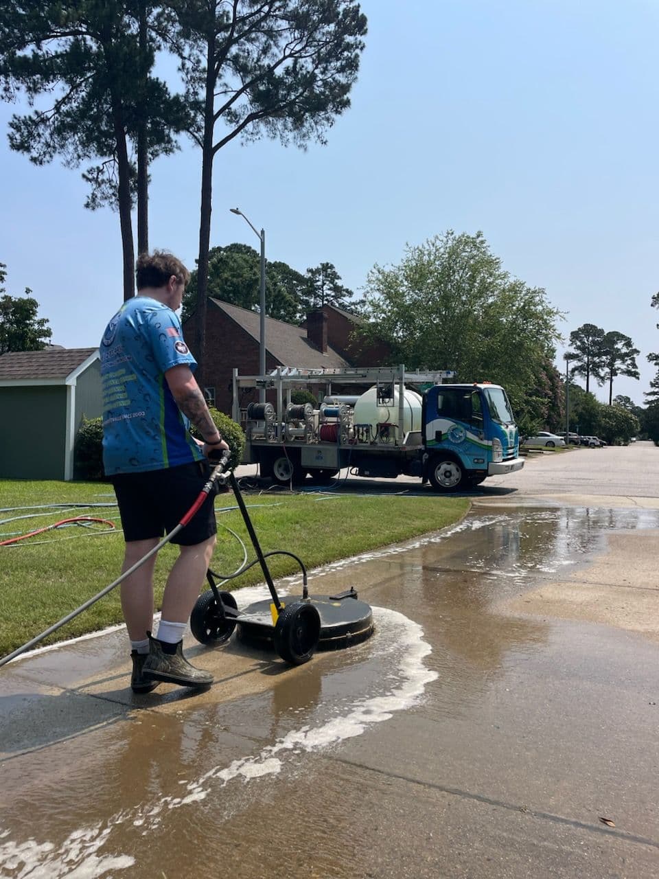 Transforming Driveways in Fayetteville NC image