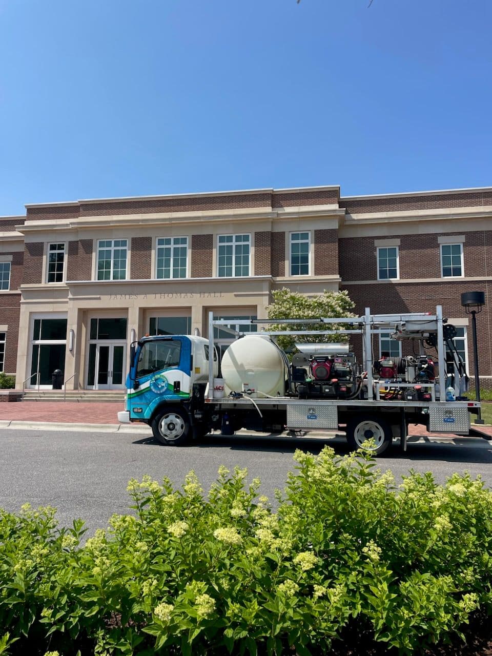 Crystal Clear Windows at UNCP Thomas Hall image