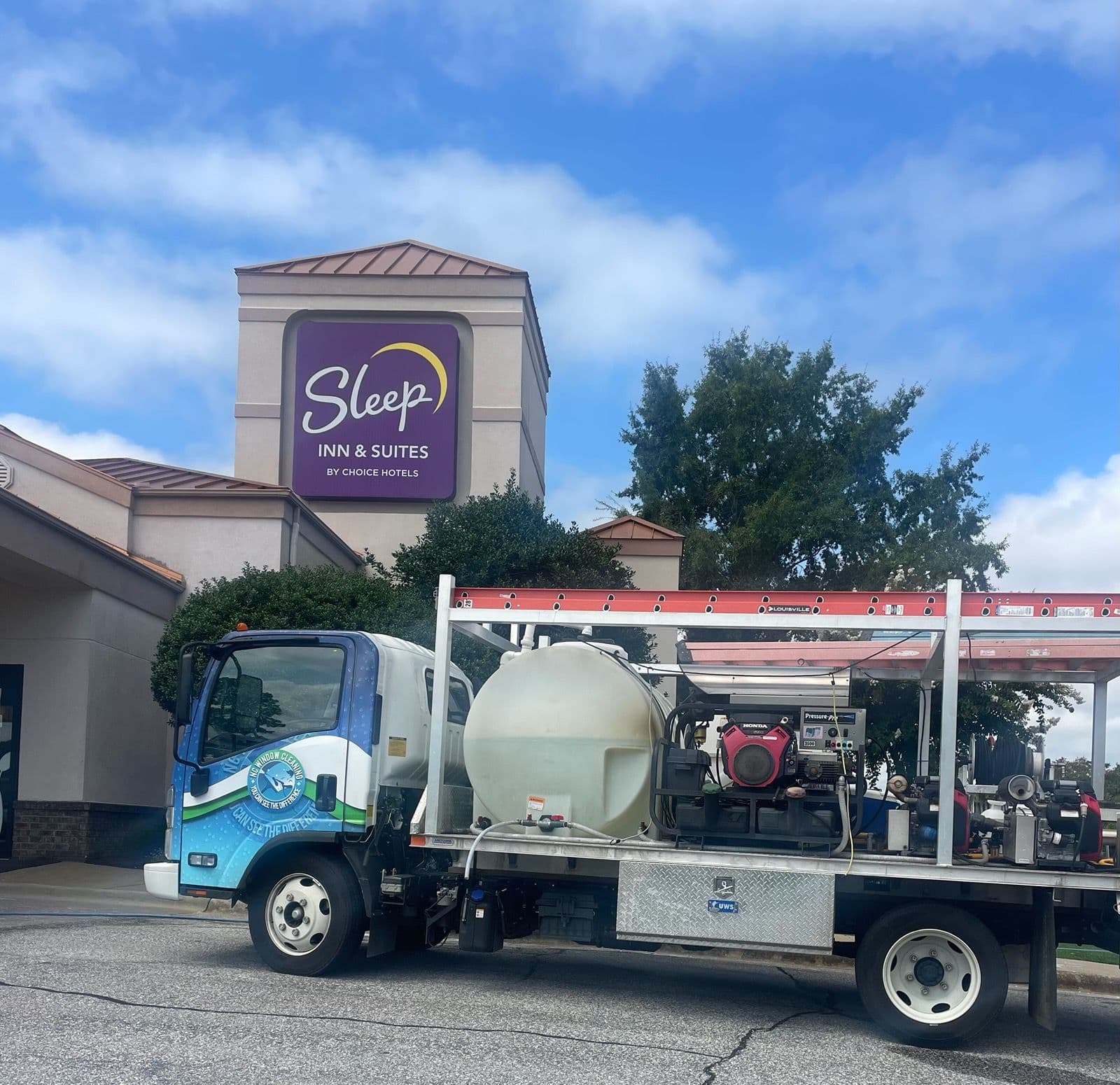 Comprehensive Facade and Sidewalk Renewal at Sleep Inn image